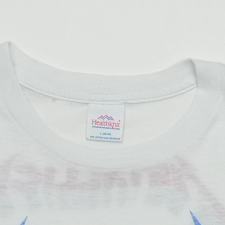 1987 Metallica Crash Course in Brain Surgery Shirt Front Detail 2
