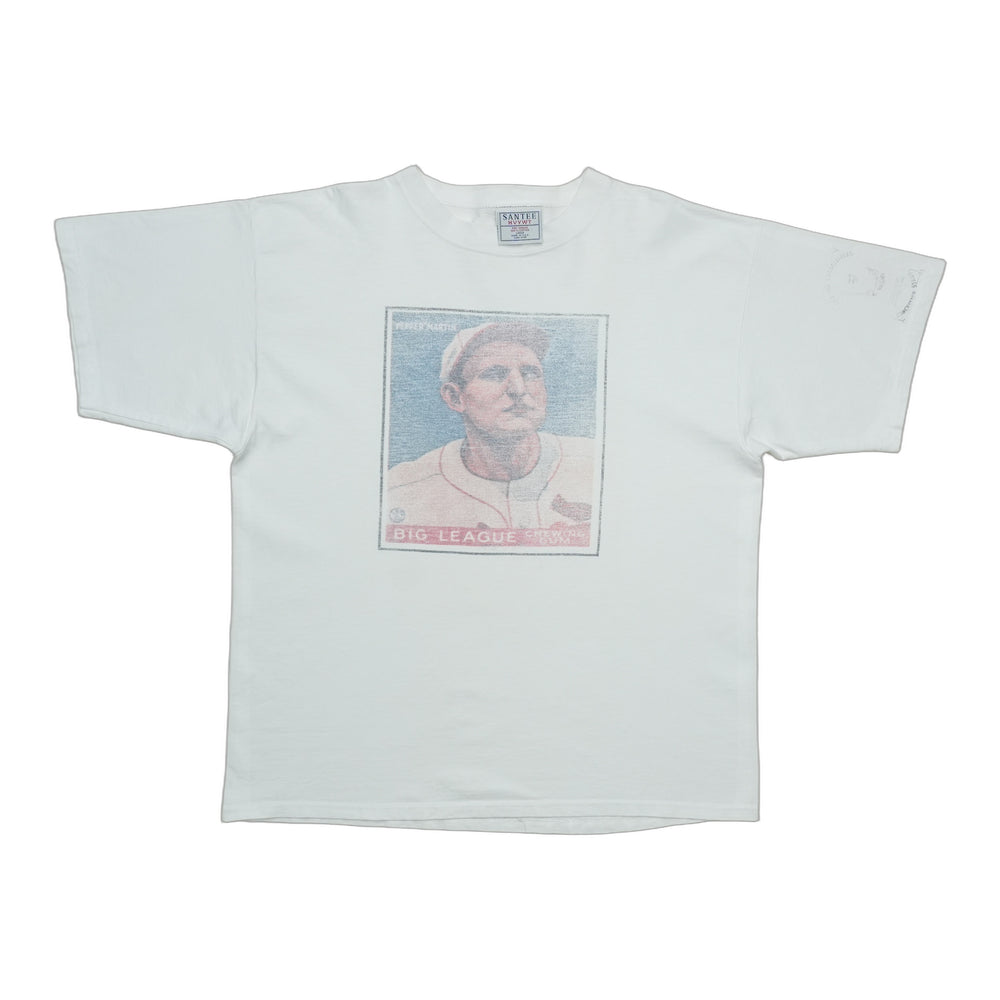 1990s Pepper Martin Big League Chewing Gum Baseball Card Shirt Front