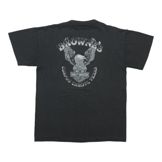 1987 Harley Davidson 3D Emblem ShirtBack