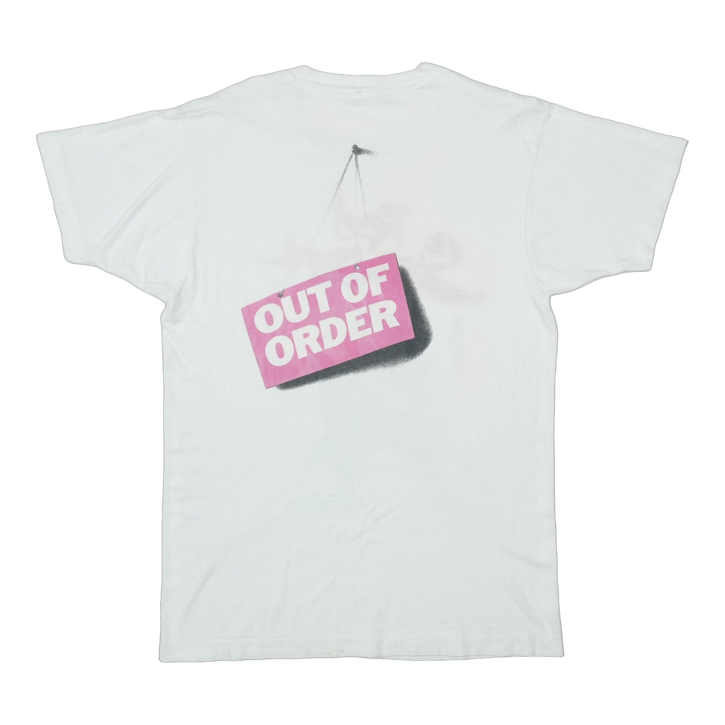 1988 Rod Stewart Out of Order Tour Shirt Back