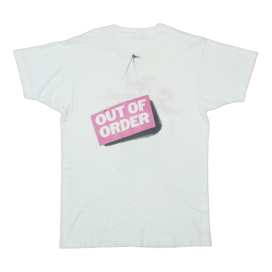 1988 Rod Stewart Out of Order Tour Shirt Back