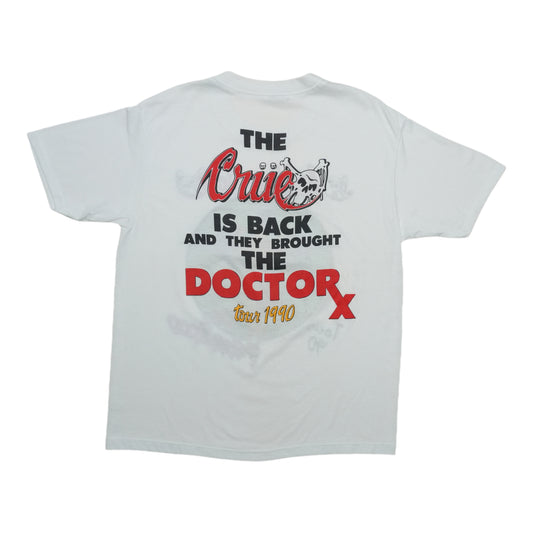 1990 Motley Crue Dr Feelgood Tour Shirt Back