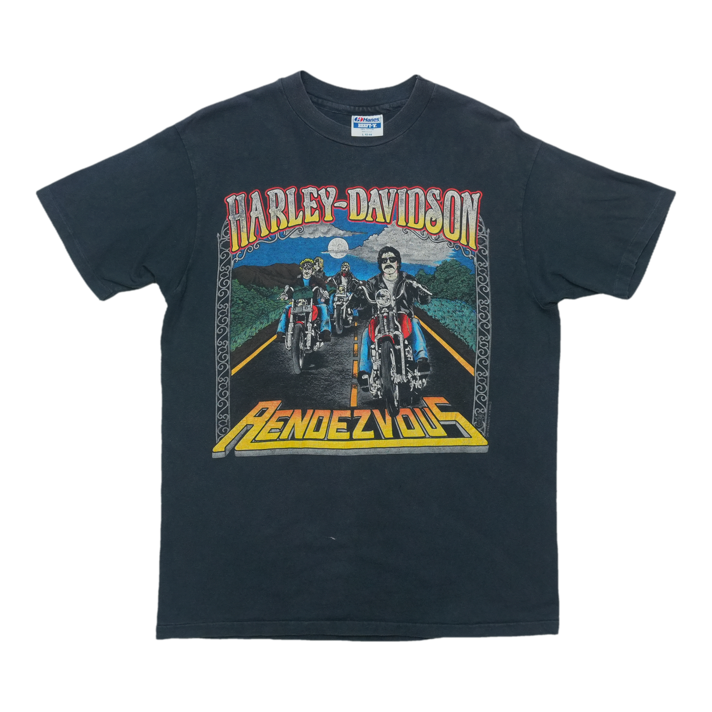 1989 Harley Davidson Rendezvous ShirtFront