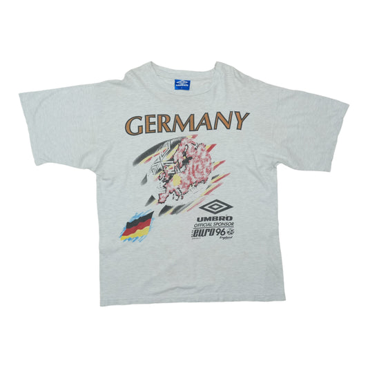 1996 Germany Euro 96 Umbro Shirt Front
