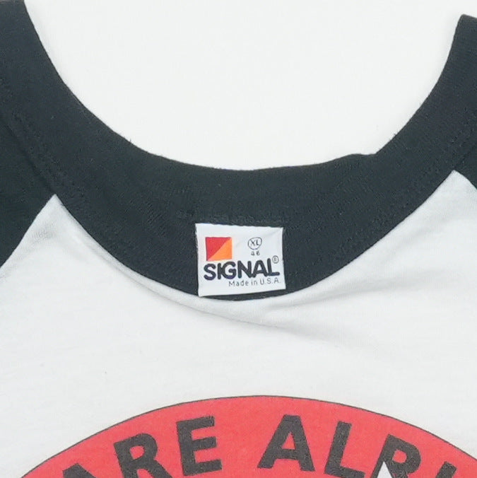 1989 The Who The Kids Are Alright Tour Raglan Shirt Tag