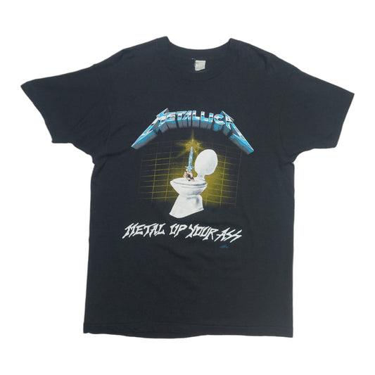 1985 Metallica Metal Up Your Ass Shirt Front