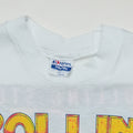 1989 Rolling Stones Steel Wheels North American Tour Shirt Front Detail 2