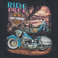 1990s Harley Davidson Ride Free Shirt