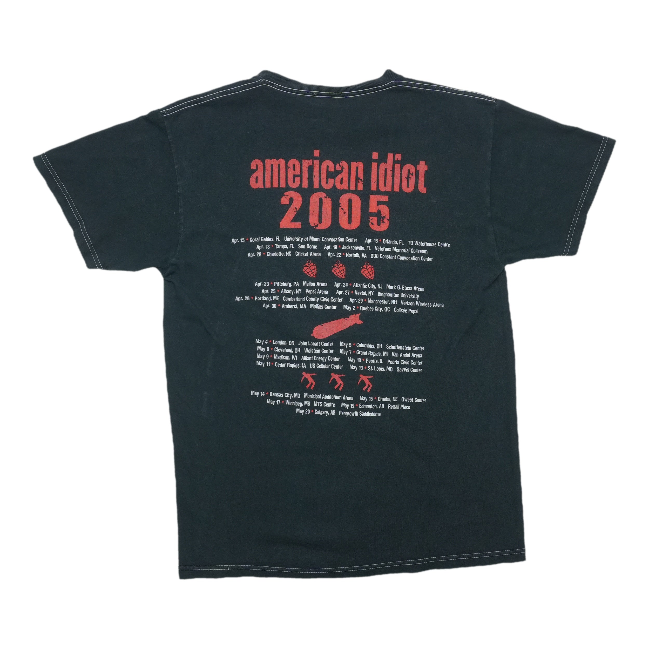 2005 Green Day American Idiot Tour Shirt | WyCo Vintage