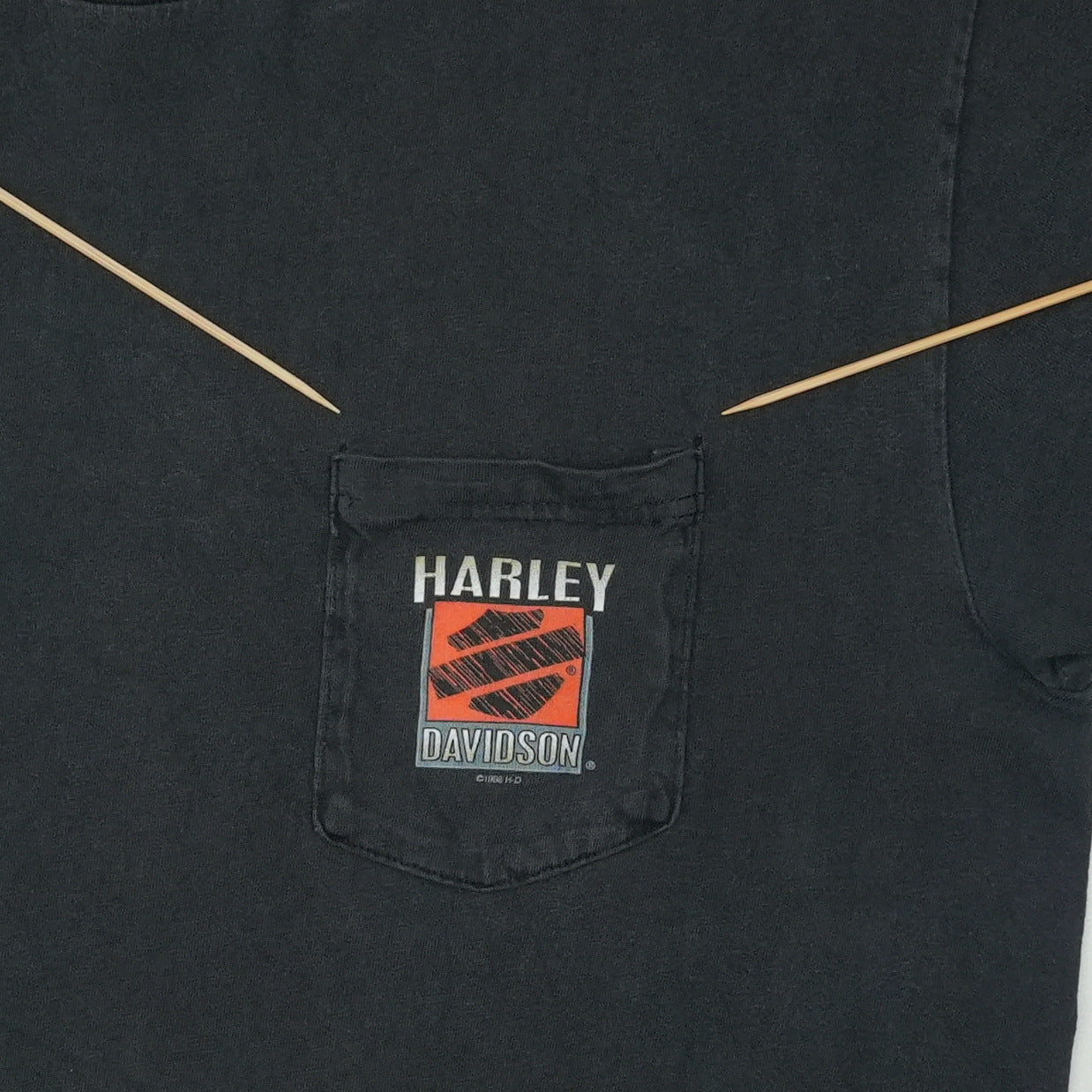 1998 Harley Davidson Kingman Arizona Pocket Shirt Detail 4