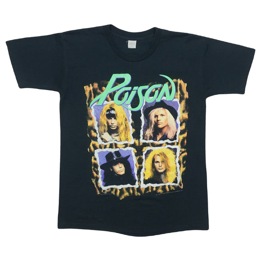 1990 Poison Flesh and Blood Tour Shirt