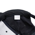 1990s Phil Collins White Trim Script Hat Detail