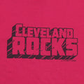 1980s Cleveland Rocks Shirt Front Graphic