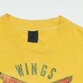 1976 Wings Over America Shirt Tag