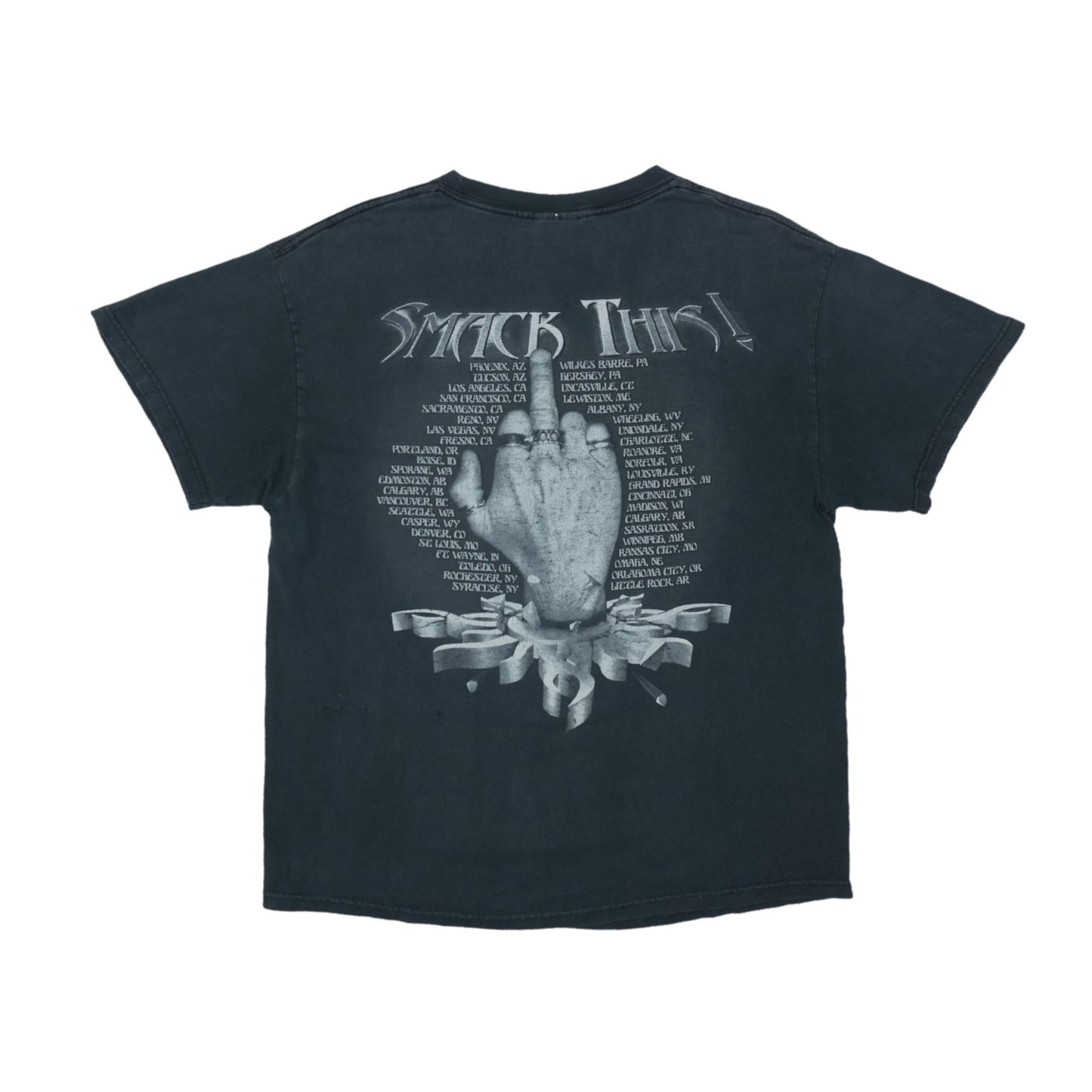 2003 Godsmack Smack This Tour Shirt Back