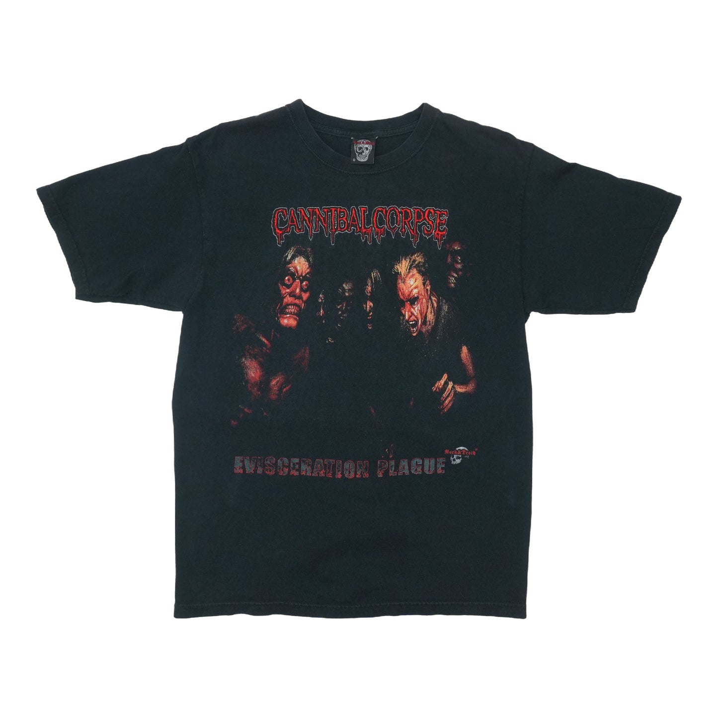 2000s Cannibal Corpse Evisceration Plague Shirt Front