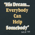1998 Martin Luther King Jr Shirt Back Graphic