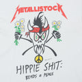 1994 Metallica Metallistock Hippie Shit Parody Shirt Detail 2