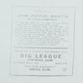 1990s Pepper Martin Big League Chewing Gum Baseball Card Shirt Back Graphic