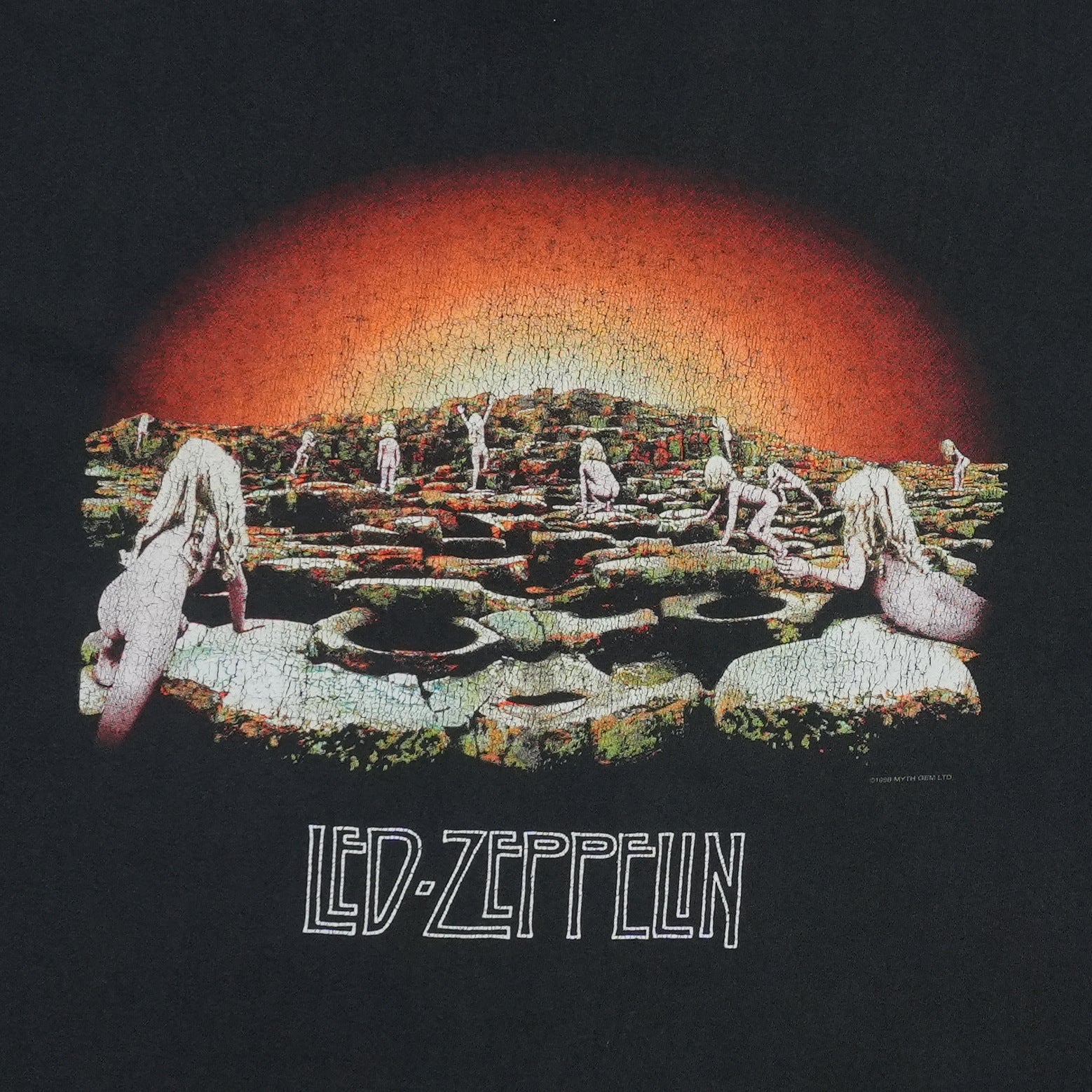 1998 Led Zeppelin Houses of the Holy Shirt | WyCo Vintage