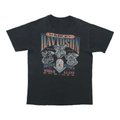 1990s Harley Davidson 800-FAT-HAWG World Class ShirtFront
