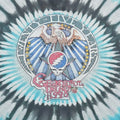 1990 Grateful Dead 25th Anniversary Tie Dye Shirt Front Graphic