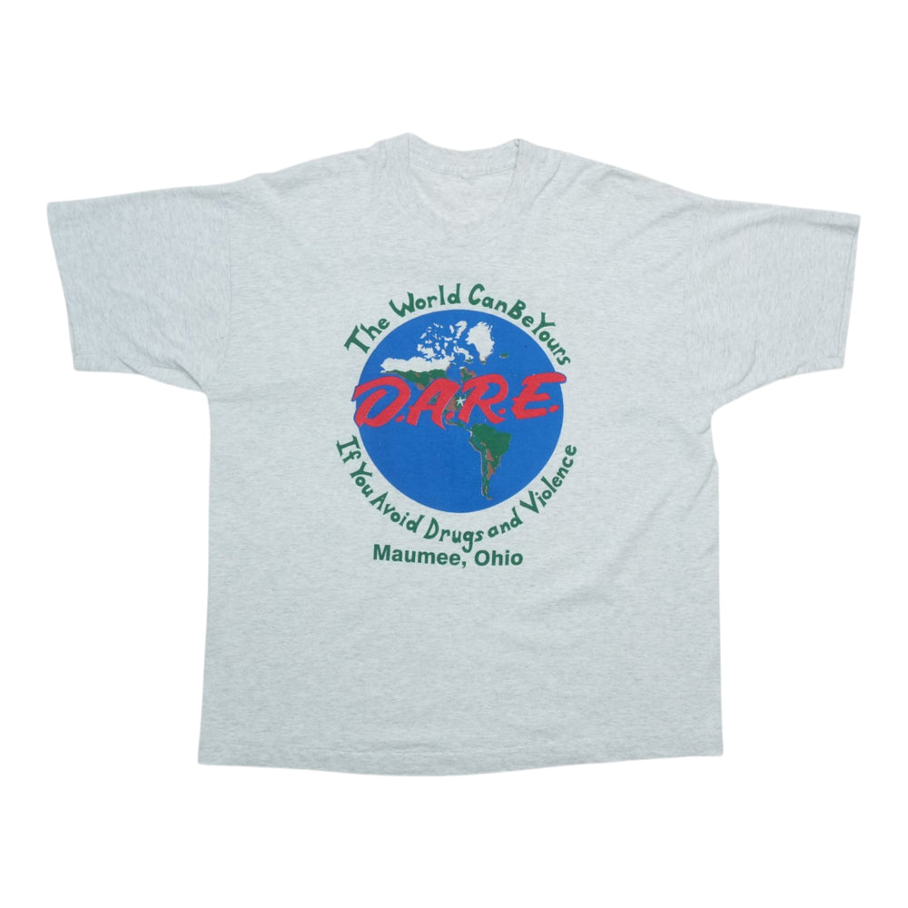 1990s D.A.R.E. Maumee Ohio Shirt Front