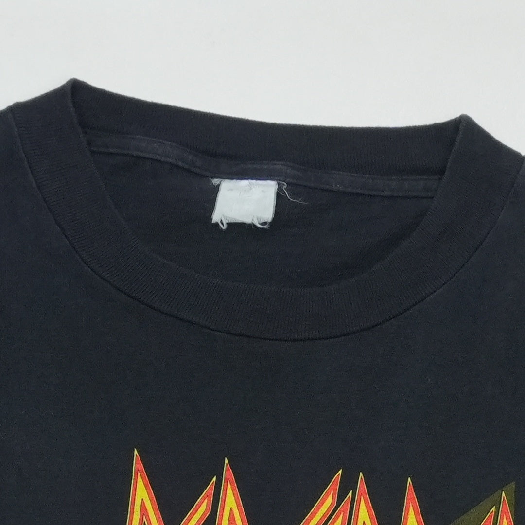1987 Def Leppard Hysteria Shirt Tag