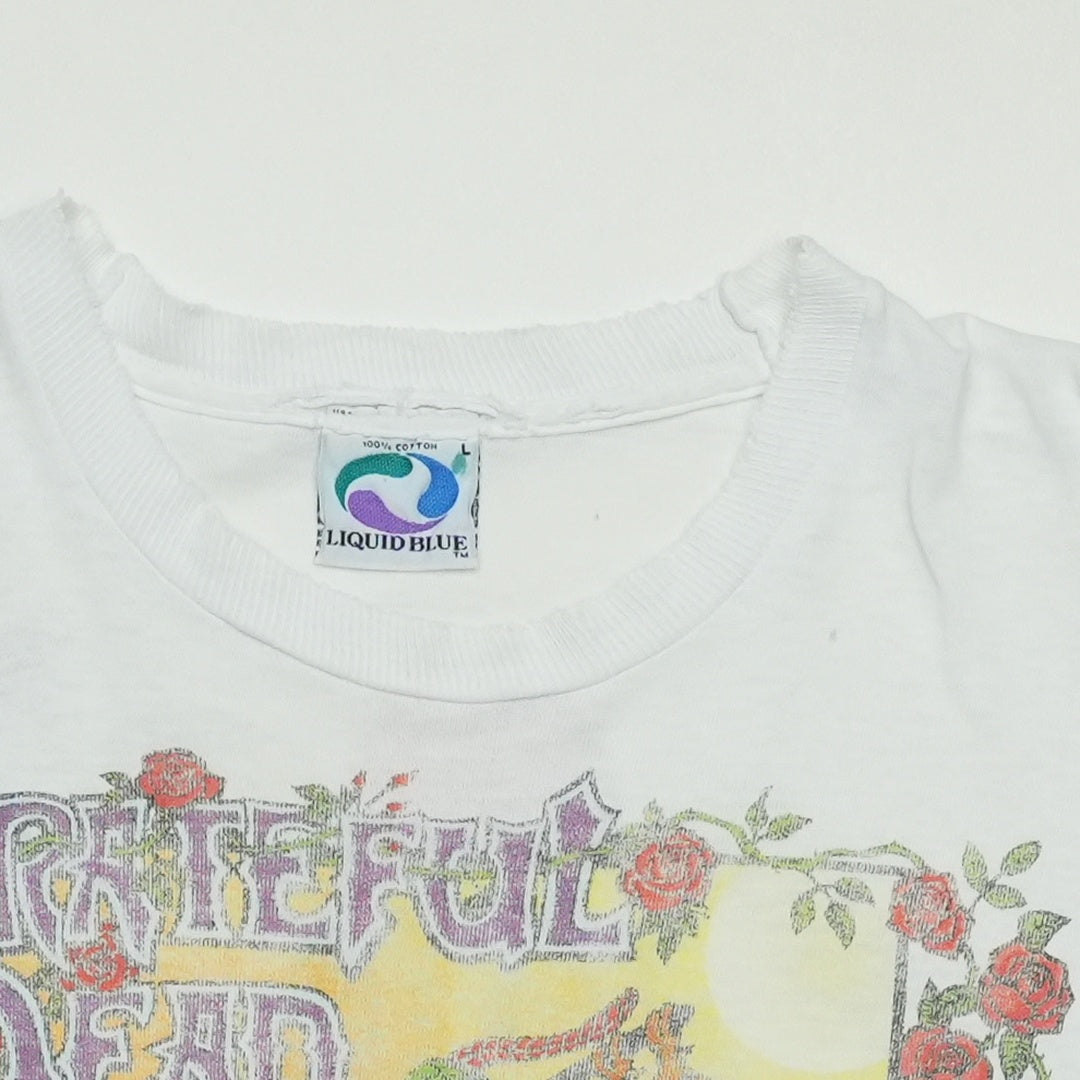 1993 Grateful Dead April Fools Concert Shirt Tag