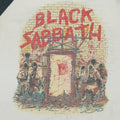 1981 Black Sabbath Mob Rules Tour Raglan Shirt Detail 2