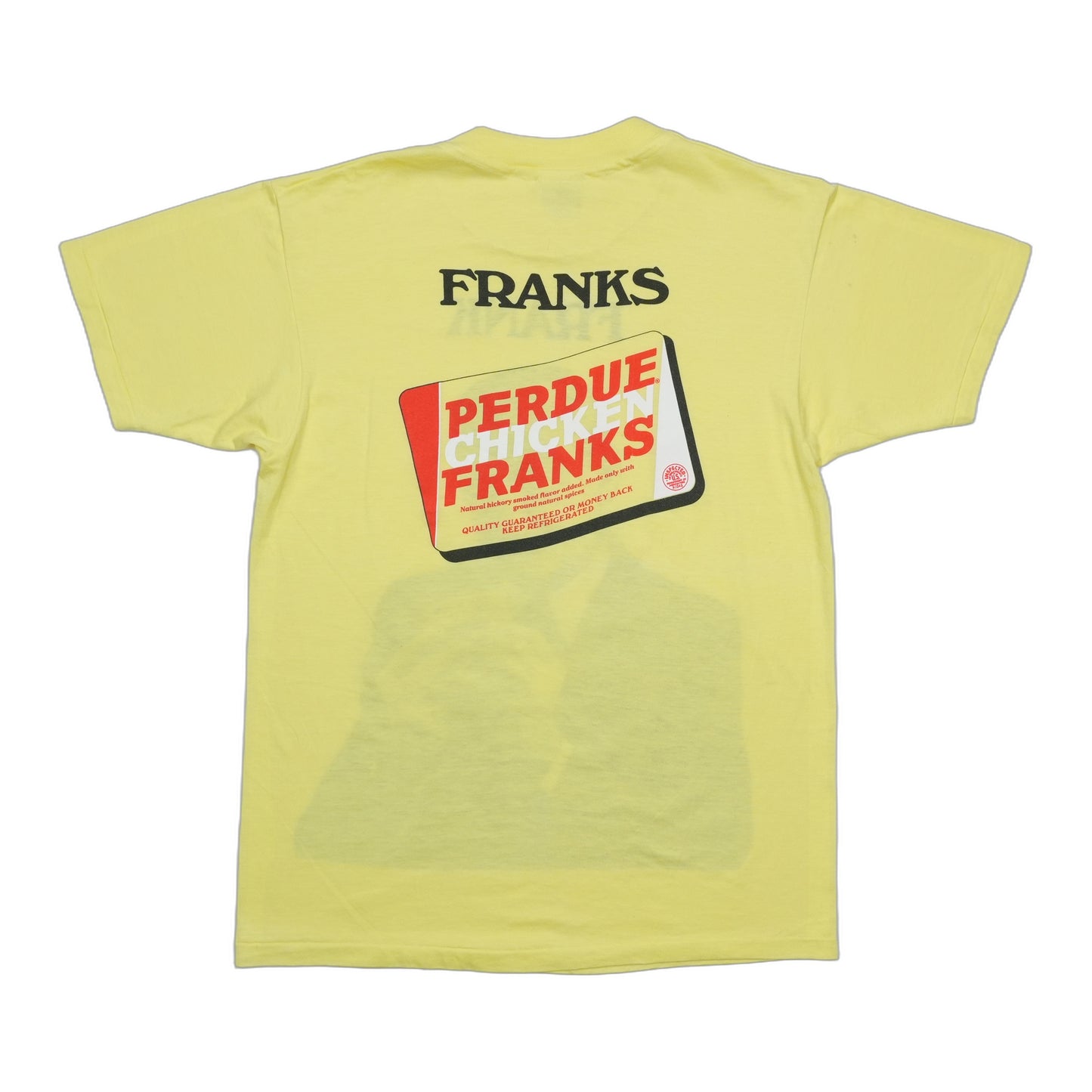 1980s Perdue Chicken Franks Shirt Back