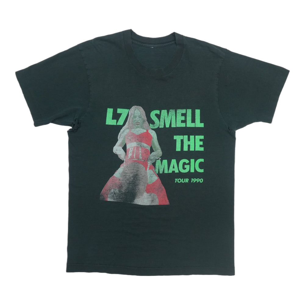 1990 L7 Smell The Magic Tour Shirt Front