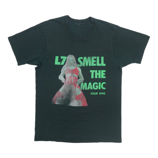 1990 L7 Smell The Magic Tour Shirt Front