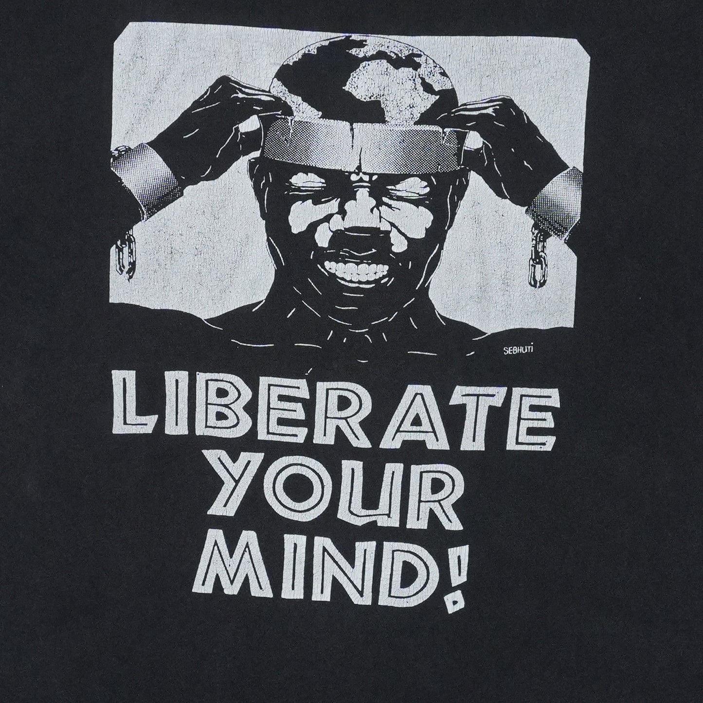 1990s Liberate Your Mind Shirt Detail 2