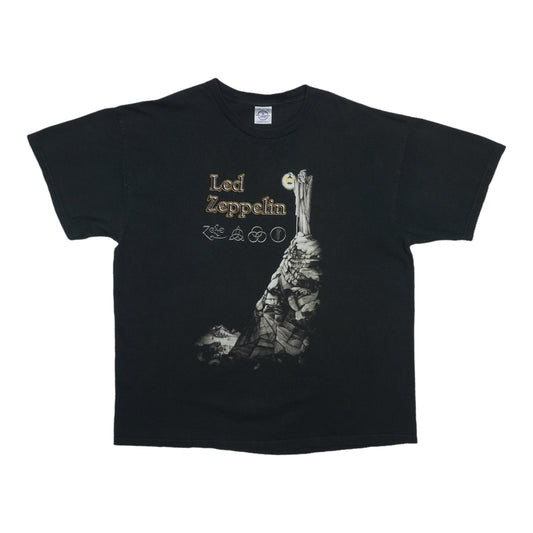 1990s Led Zeppelin Hermit Shirt Front