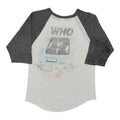 1982 The Who American Tour Raglan Shirt Back