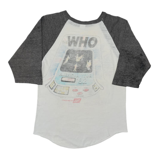 1982 The Who American Tour Raglan Shirt Back
