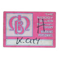 1990 The Moody Blues Summer 1990 Working Personnel Backstage Pass - front