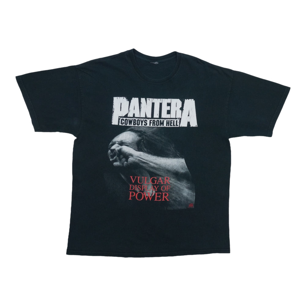 1992 Pantera Vulgar Display of Power Shirt Front