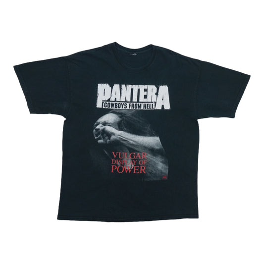1992 Pantera Vulgar Display of Power Shirt Front