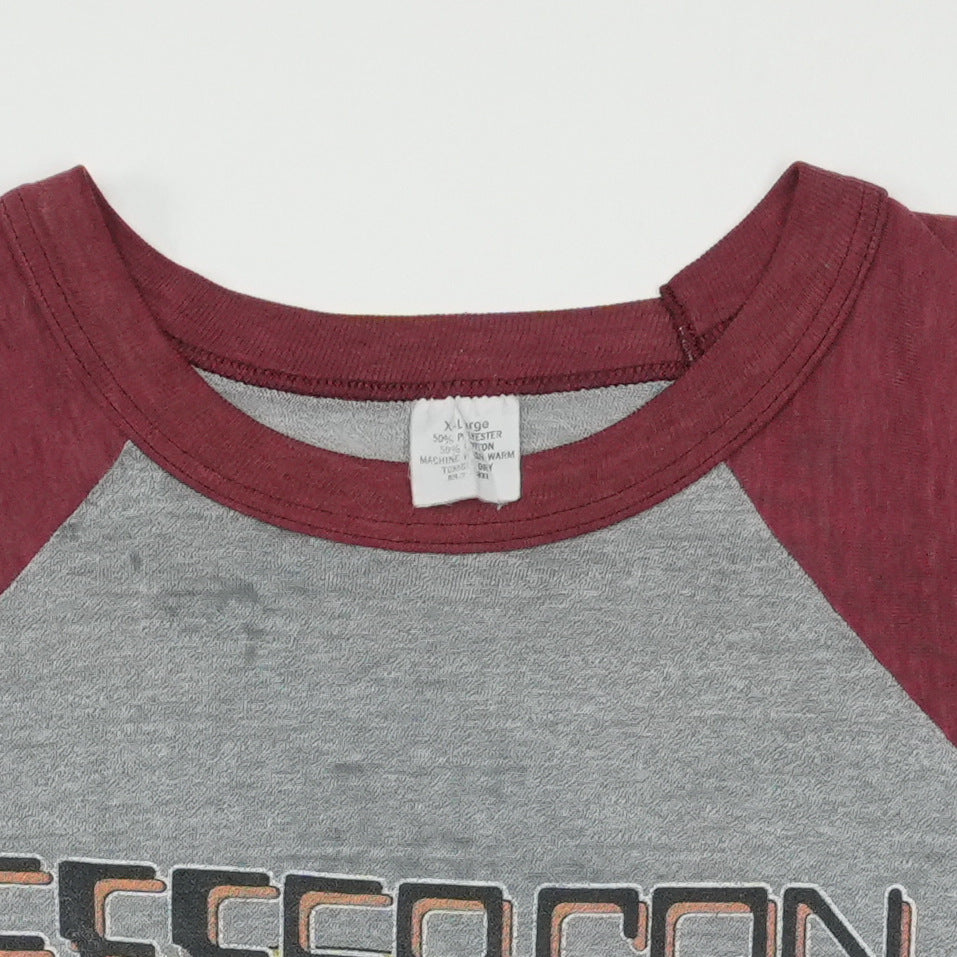 1980s Jefferson Starship Raglan Shirt Tag
