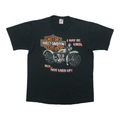 1980s Harley Davidson I May Be Used But Not Used Up ShirtFront