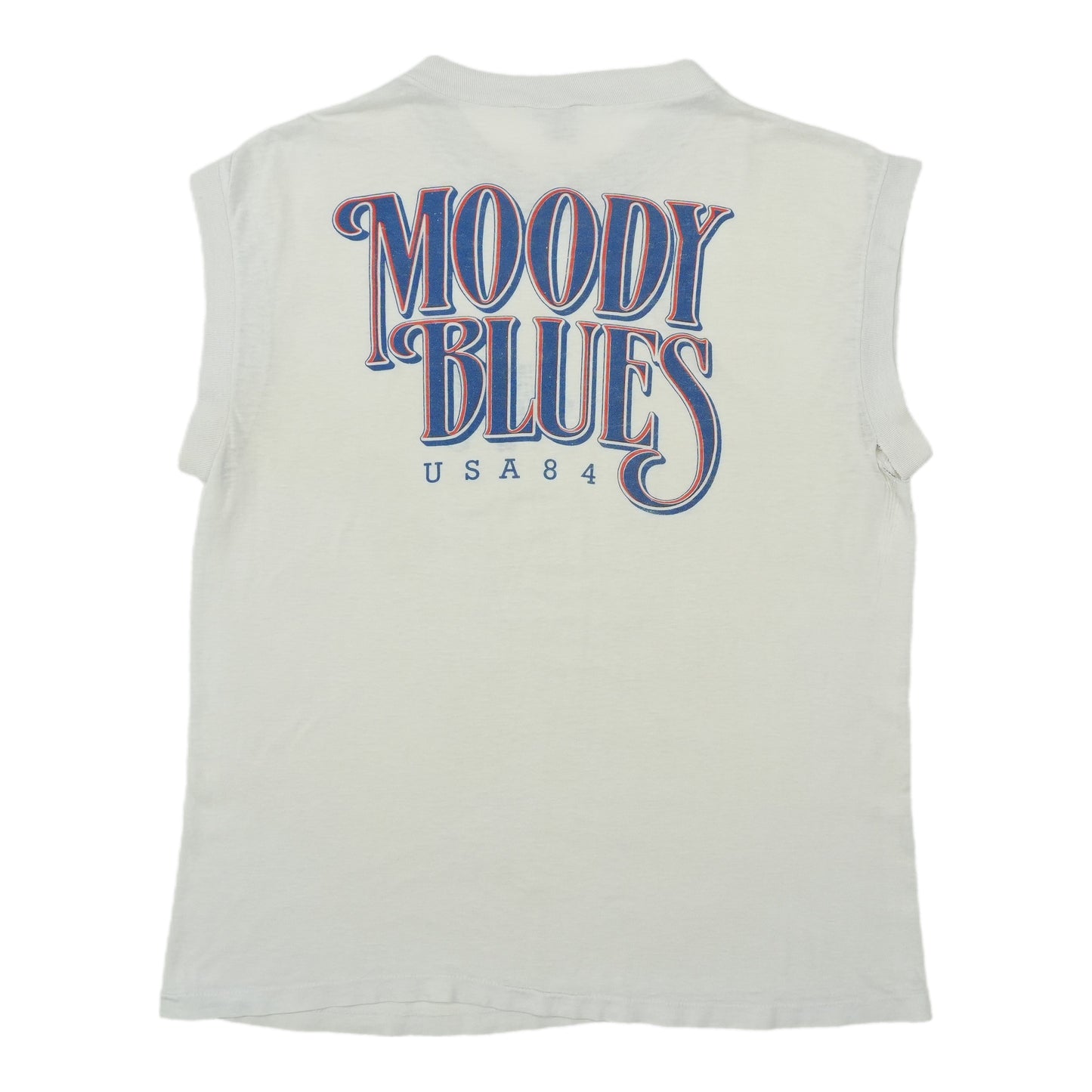 1984 Moody Blues Summer Nights Tank Top Back