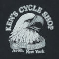 1993 Harley Davidson Survivor Wolf ShirtBack Graphic
