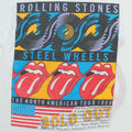 1989 Rolling Stones Steel Wheels North American Tour Shirt Detail 5