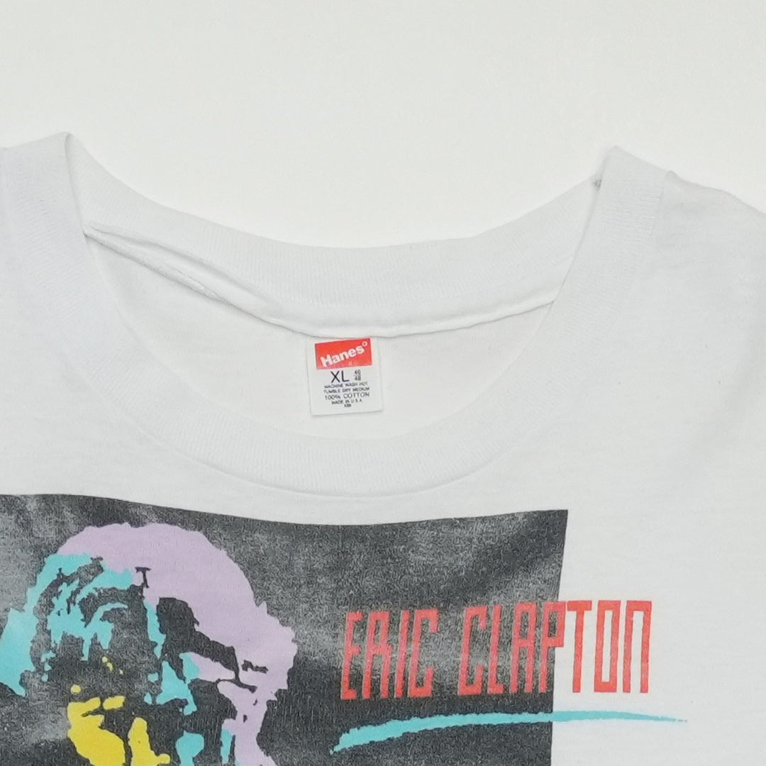 1990 Eric Clapton Shirt Tag