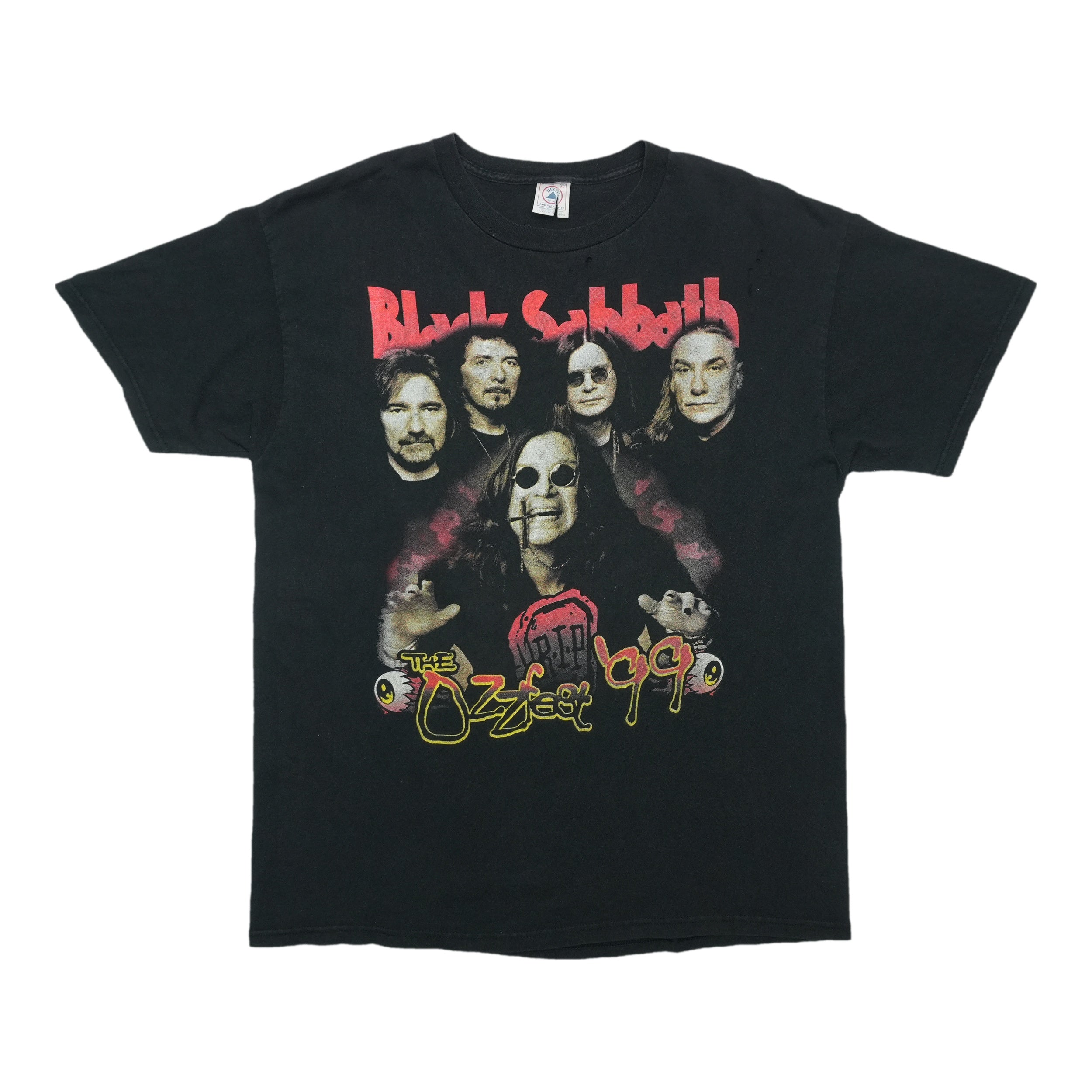 1999 Black Sabbath Reunion Tour Shirt | Authentic Vintage Tee