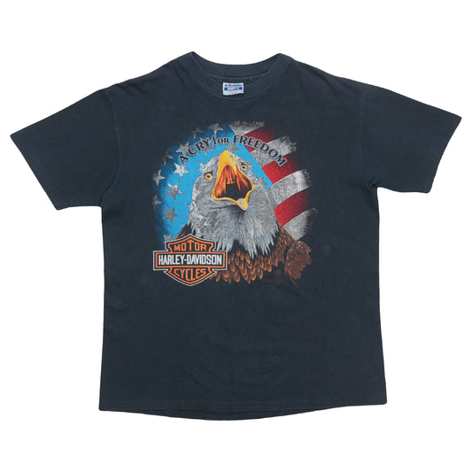 1988 Harley Davidson Cry For Freedom Shirt