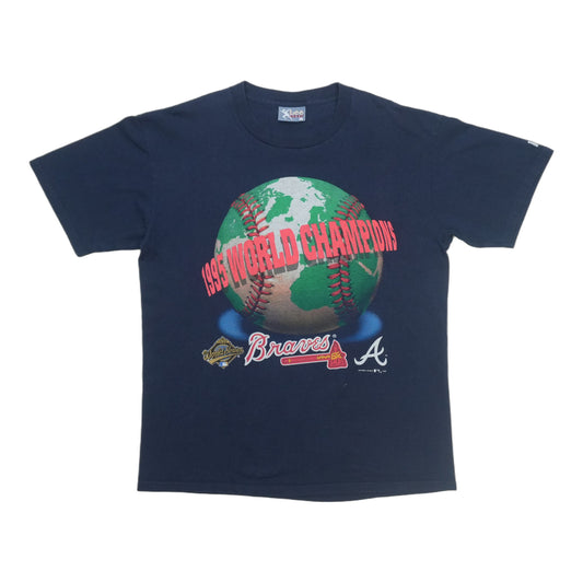 1995 Atlanta Braves World Champions Shirt Front