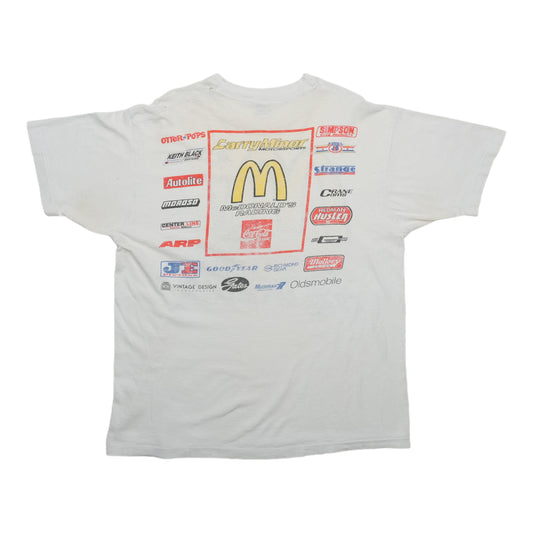 1990s Ed McCulloch McDonalds NHRA Dragster Shirt Back